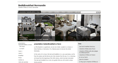 Desktop Screenshot of bedandbreakfast-normandie.com