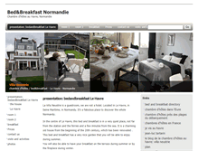 Tablet Screenshot of bedandbreakfast-normandie.com